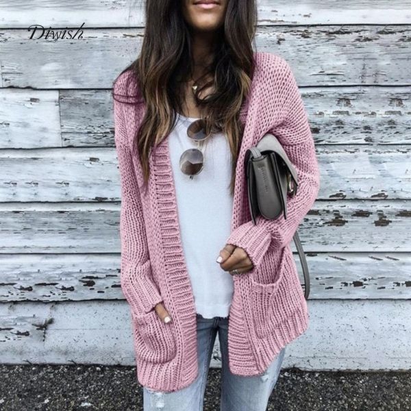 diwish women winter sweater cardigans coat with pocket loose long sleeve solid color cover up casual style knitted sweater 2019, White
diwish women winter sweater cardigans coat with pocket loose long sleeve solid color cover up casual style knitted sweater 2019, White