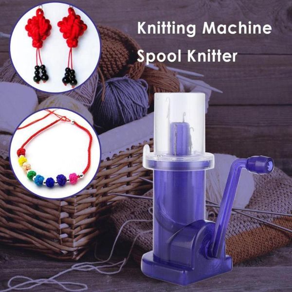 creative hand-operated embellish-knit knitting machine spool knitter embellish craft bracelet weave tool sewing accessories, Black
creative hand-operated embellish-knit knitting machine spool knitter embellish craft bracelet weave tool sewing accessories, Black