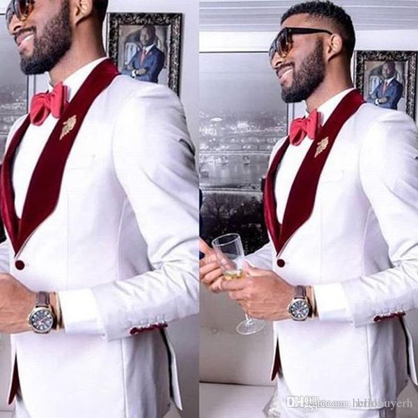 white formal party mens suits for wedding 2 piece one button groom suits slim fit custom man wedding tuxedo suit, Black;gray
white formal party mens suits for wedding 2 piece one button groom suits slim fit custom man wedding tuxedo suit, Black;gray
