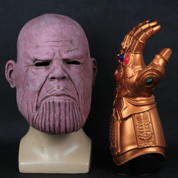 4 endgame thanos latex masks infinity gauntlet led gloves pvc halloween prop armor cosplay costumes full head helmet
4 endgame thanos latex masks infinity gauntlet led gloves pvc halloween prop armor cosplay costumes full head helmet