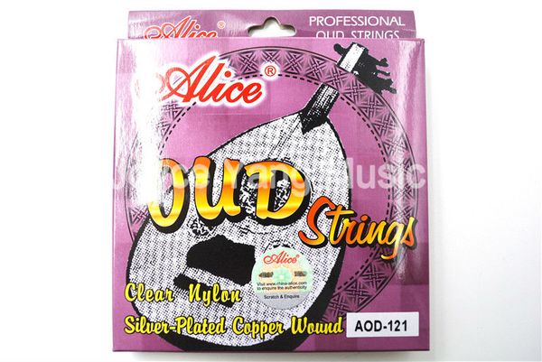 alice aod-121 oud strings clear nylon silver-plated copper wound 12-string wholesales
alice aod-121 oud strings clear nylon silver-plated copper wound 12-string wholesales