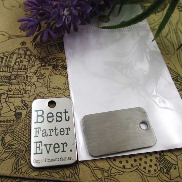 40pcs--"farter ever oops i meant father"stainless steel charms more style for choosing diy charms pendants for necklace, Bronze;silver
40pcs--"farter ever oops i meant father"stainless steel charms more style for choosing diy charms pendants for necklace, Bronze;silver