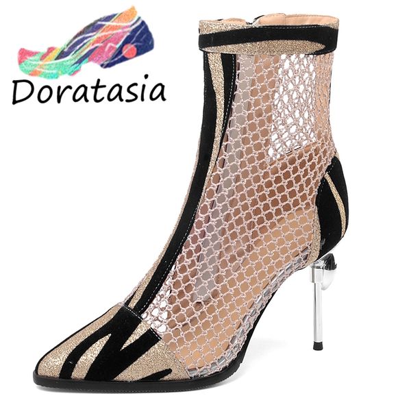 doratasia plus size 33-50 girl summer zebra pattern boots thin heels boots women 2020 zipper fashion shoes woman, Black
doratasia plus size 33-50 girl summer zebra pattern boots thin heels boots women 2020 zipper fashion shoes woman, Black