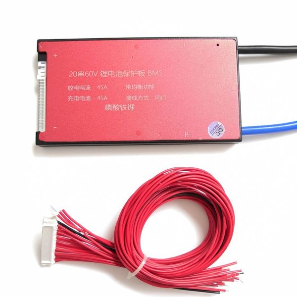 20s 60v 30a 40a 50a 60a bms battery management system pcm pcb for lifepo4 battery pack with balance
20s 60v 30a 40a 50a 60a bms battery management system pcm pcb for lifepo4 battery pack with balance