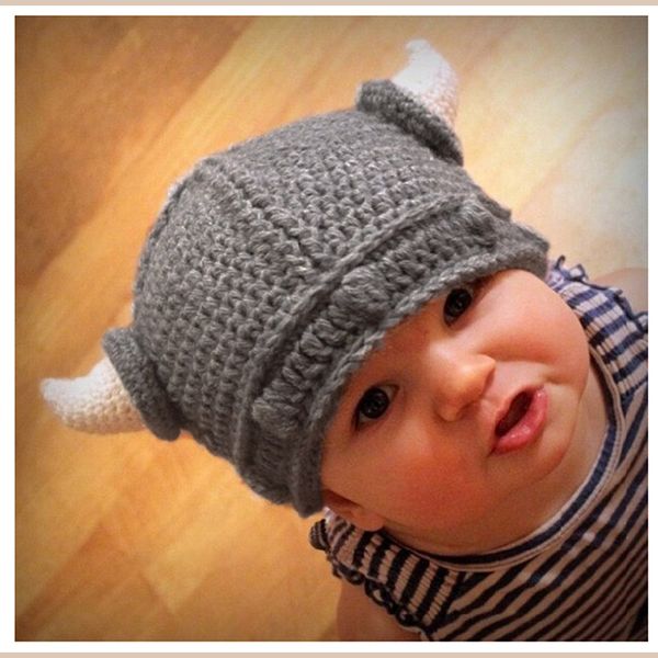 handmade baby wool knitting pirate hat bonnet crochet winter hat cartoon toddler viking horns knitted hat, Blue;gray
handmade baby wool knitting pirate hat bonnet crochet winter hat cartoon toddler viking horns knitted hat, Blue;gray