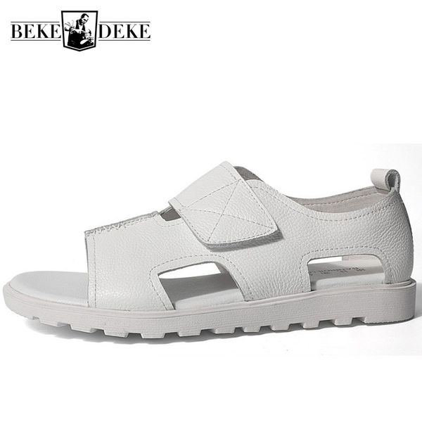summer mens open toe gladiator fashion hook loop high genuine leather beach sandals antiskid flats breathable casual shoes, Black
summer mens open toe gladiator fashion hook loop high genuine leather beach sandals antiskid flats breathable casual shoes, Black
