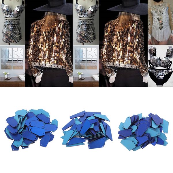 150pcs Sew-on Acrylic Flat Polygon Mirror Crystal Rhinestones Garment Accessories, Black
150pcs Sew-on Acrylic Flat Polygon Mirror Crystal Rhinestones Garment Accessories, Black