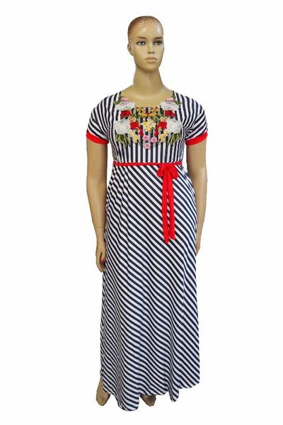 new style african women clothing dashiki fashion stripe embroidered stretch women's long dresses 1828, Red
new style african women clothing dashiki fashion stripe embroidered stretch women's long dresses 1828, Red