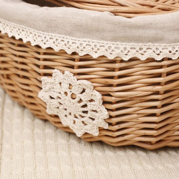wicker rattan storage basket with lid home living room decor toy debris finishing storage tool storage basket snack basket
wicker rattan storage basket with lid home living room decor toy debris finishing storage tool storage basket snack basket