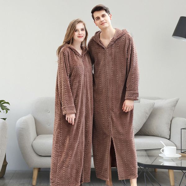 july's song couple pajamas flannel warm bathrobe autumn winter thick sleepwear robe women man pajamas robe with hat, Black;red
july's song couple pajamas flannel warm bathrobe autumn winter thick sleepwear robe women man pajamas robe with hat, Black;red