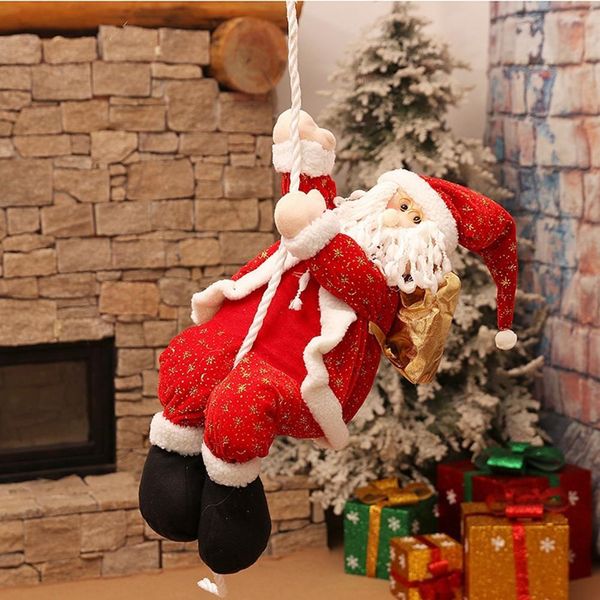 30cm santa claus climbing rope funny christmas gift market showcase decoration party supply xmas decoration
30cm santa claus climbing rope funny christmas gift market showcase decoration party supply xmas decoration