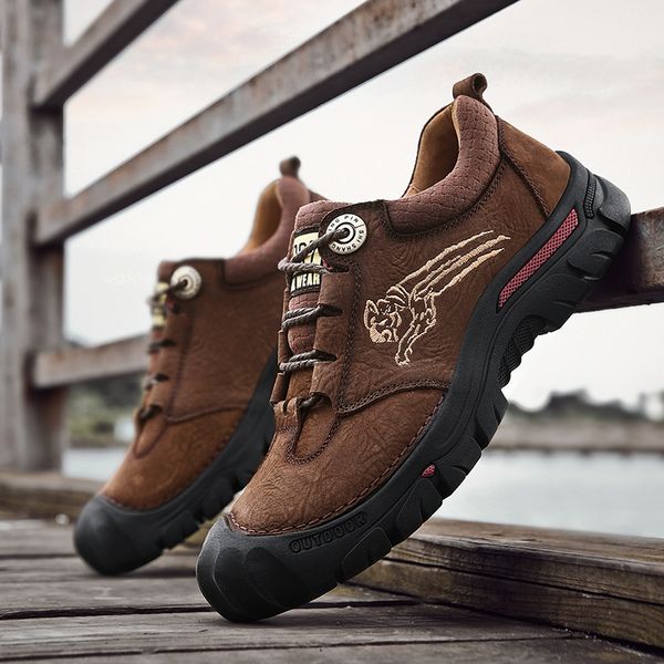 cimim brand fashion outdoor casual men's boots luxury comfortable large size hiking shoes men non-slip genuine leather sneakers, Black
cimim brand fashion outdoor casual men's boots luxury comfortable large size hiking shoes men non-slip genuine leather sneakers, Black