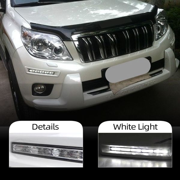 1 pair 12v car led drl daytime running light for toyota prado fj150 lc150 land cruiser 2700/4000 2010 2011 2012 2013
1 pair 12v car led drl daytime running light for toyota prado fj150 lc150 land cruiser 2700/4000 2010 2011 2012 2013
