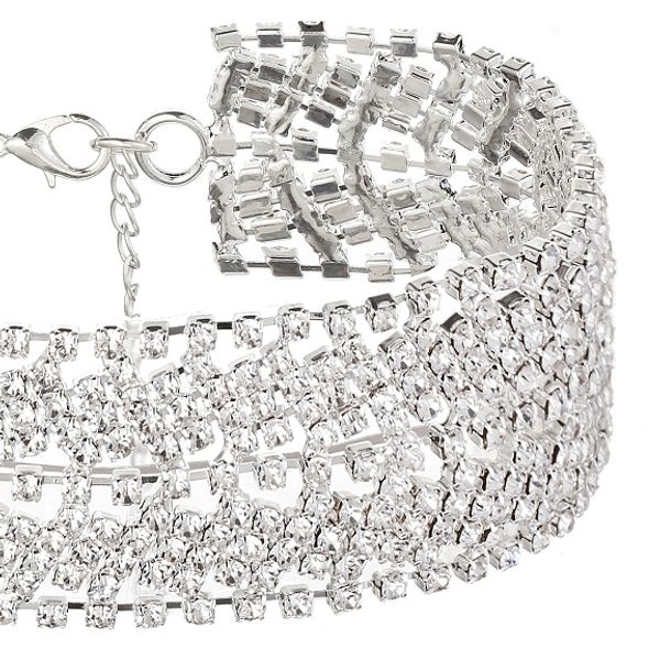 wholesale- designer luxury very glittering beautiful exaggerated full rhinestone diamond statement collar choker necklace for woman girls, Golden;silver
wholesale- designer luxury very glittering beautiful exaggerated full rhinestone diamond statement collar choker necklace for woman girls, Golden;silver