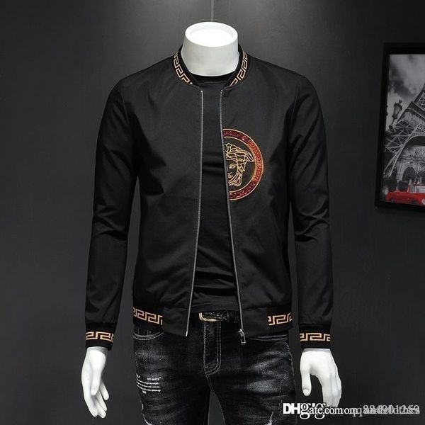 2019 mens winter designer jacket windbreaker long sleeve cotton coat casual down jackets mens zipper luxury designer jacket designer coat, Black;brown
2019 mens winter designer jacket windbreaker long sleeve cotton coat casual down jackets mens zipper luxury designer jacket designer coat, Black;brown
