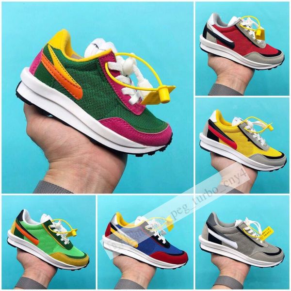 nylon sacai waffle kids shoes for boy girls baby running sneakers green gusto children chaussures enfants size 6c-3y
nylon sacai waffle kids shoes for boy girls baby running sneakers green gusto children chaussures enfants size 6c-3y