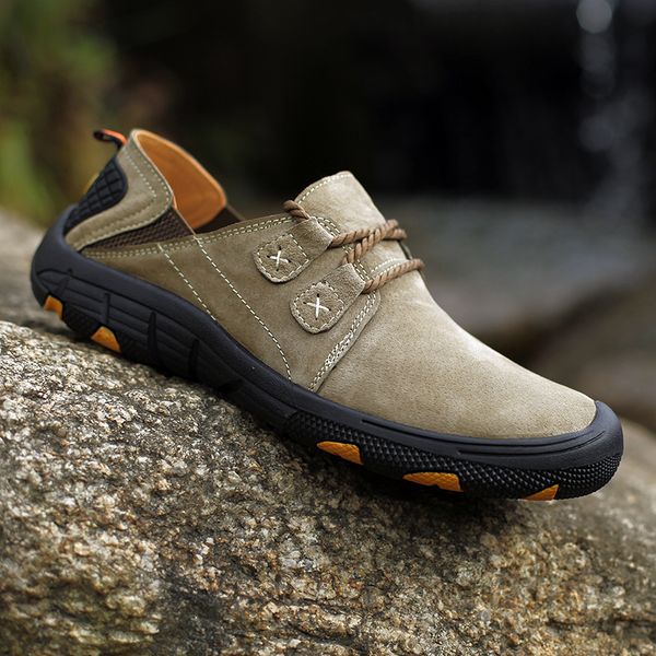 qzhsmy men's leather casual shoes male boots breathable hard-wearing spring autumn sneakers flat light shoes big size 38-48, Black
qzhsmy men's leather casual shoes male boots breathable hard-wearing spring autumn sneakers flat light shoes big size 38-48, Black