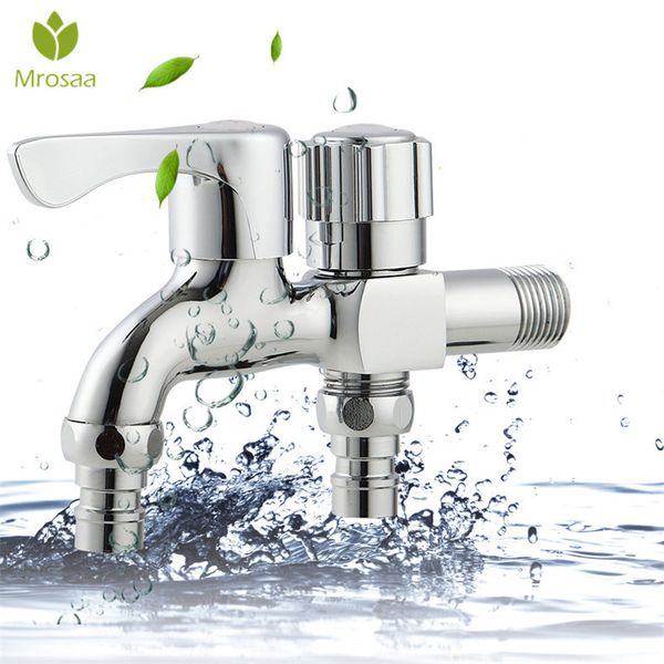 mrosaa multifunctional double outlet taps dual connect bathroom washing machine faucet garden tap wall mounted g1/2 bibcock
mrosaa multifunctional double outlet taps dual connect bathroom washing machine faucet garden tap wall mounted g1/2 bibcock