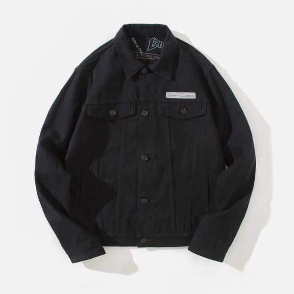2019 new casual mens designer jackets solid long sleeve lapels outwear coats demin jacket hip hop streetwear windbreaker large size -5xl, Black;brown
2019 new casual mens designer jackets solid long sleeve lapels outwear coats demin jacket hip hop streetwear windbreaker large size -5xl, Black;brown