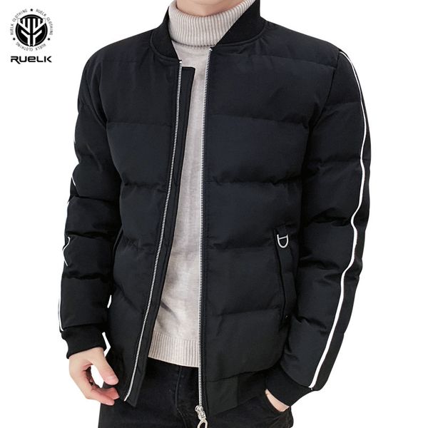 men's down & parkas ruelk jacket winter 2021 cotton coat couple version of self-cultivation trend short section clothing, Black
men's down & parkas ruelk jacket winter 2021 cotton coat couple version of self-cultivation trend short section clothing, Black