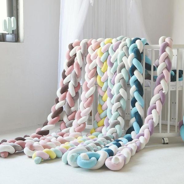 2m baby crib enclosure bumper bed braid knot pillow cushion bumper for infant baby crib protector cot room decor
2m baby crib enclosure bumper bed braid knot pillow cushion bumper for infant baby crib protector cot room decor