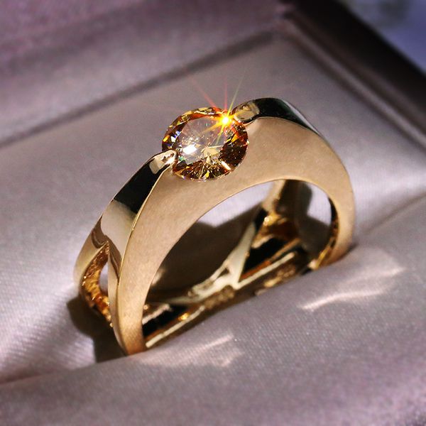rongxing unique champagne round zircon rose gold color rings for women wedding jewelry female geometric engagement promise ring, Slivery;golden
rongxing unique champagne round zircon rose gold color rings for women wedding jewelry female geometric engagement promise ring, Slivery;golden