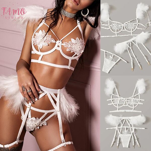 bikini set swimming swimsuit exquisite mesh lingerie bra garter briefs set babydoll cut out sleepwear swimsuit girl, White;black
bikini set swimming swimsuit exquisite mesh lingerie bra garter briefs set babydoll cut out sleepwear swimsuit girl, White;black