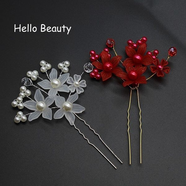 pcs handmade bridesmaid hair accessories red white pearl flower vintage hairpin beaded wedding bridal hair pin clip for women, Golden;white
pcs handmade bridesmaid hair accessories red white pearl flower vintage hairpin beaded wedding bridal hair pin clip for women, Golden;white