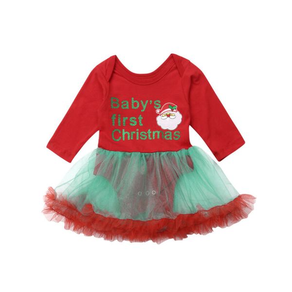 0-18m baby's first christmas dress baby girls santas bodysuit long sleeve tulle tutu dress outfits new newborn xmas gift costume, Red;yellow
0-18m baby's first christmas dress baby girls santas bodysuit long sleeve tulle tutu dress outfits new newborn xmas gift costume, Red;yellow