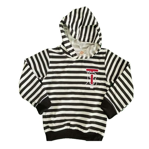 autumn new girls casual sweater suit big boy black and white striped round neck hoodie shirt
autumn new girls casual sweater suit big boy black and white striped round neck hoodie shirt
