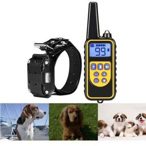 dog training electric collar rechargeable remote control waterproof 880 yardslcd dog training supplies pet with voice control stop
dog training electric collar rechargeable remote control waterproof 880 yardslcd dog training supplies pet with voice control stop