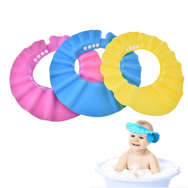 eva foam adjustable for baby children kids safe shampoo baby shower cap yellow pink blue bathing bath protect soft cap hat
eva foam adjustable for baby children kids safe shampoo baby shower cap yellow pink blue bathing bath protect soft cap hat