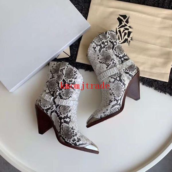 original box paris runway isabel fashion designe marant pointed toe ankle boots serpentine western boots lamsy handmade metal toe shoes, Black
original box paris runway isabel fashion designe marant pointed toe ankle boots serpentine western boots lamsy handmade metal toe shoes, Black