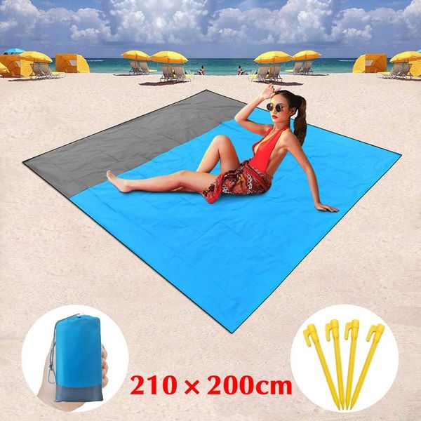 2x2.1m portable picnic beach mat pocket blanket waterproof beach mat blanket ground mattress outdoor hiking camping tent
2x2.1m portable picnic beach mat pocket blanket waterproof beach mat blanket ground mattress outdoor hiking camping tent