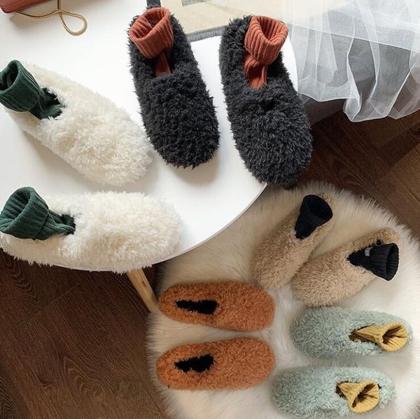 fleece shoes female 2019 new women winter wild curly flat fur shoes plus velvet sentence flat, Black
fleece shoes female 2019 new women winter wild curly flat fur shoes plus velvet sentence flat, Black