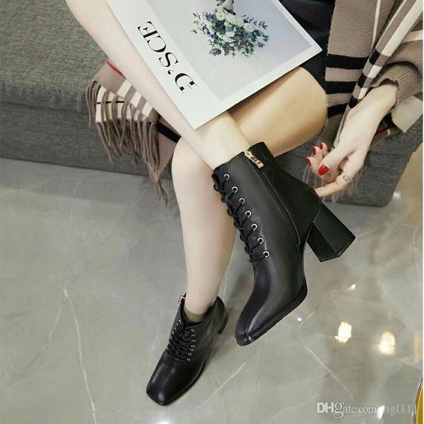 short female rough with martin boots female autumn and winter new british style fashion casual personality high-heeled lace boots children
short female rough with martin boots female autumn and winter new british style fashion casual personality high-heeled lace boots children