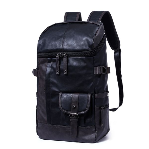 backpack vintage leather black backpack vegan travel college bookbag for women and men
backpack vintage leather black backpack vegan travel college bookbag for women and men