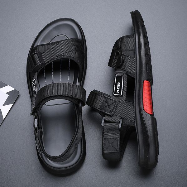 men's sandals summer 2019 new recreational air-permeable sandals men's fashion outdoor sports beach shoes men, Black
men's sandals summer 2019 new recreational air-permeable sandals men's fashion outdoor sports beach shoes men, Black