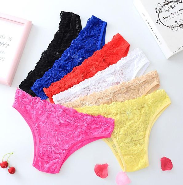 women lingerie cute panties see through underpants transparent floral lace underwear flirty wear thong briefs, Black;pink
women lingerie cute panties see through underpants transparent floral lace underwear flirty wear thong briefs, Black;pink