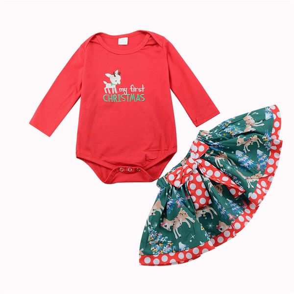 christmas baby girl clothes long sleeve newborn baby xmas clothing set infant girl first christmas romper+skirt outfits d0935 y200320, Blue
christmas baby girl clothes long sleeve newborn baby xmas clothing set infant girl first christmas romper+skirt outfits d0935 y200320, Blue