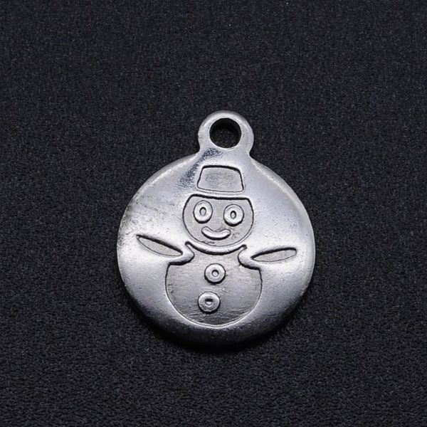 5pcs/lot 100% stainless steel snowman diy charm pendant wholesale bracelet making charms necklace pendants, Bronze;silver
5pcs/lot 100% stainless steel snowman diy charm pendant wholesale bracelet making charms necklace pendants, Bronze;silver