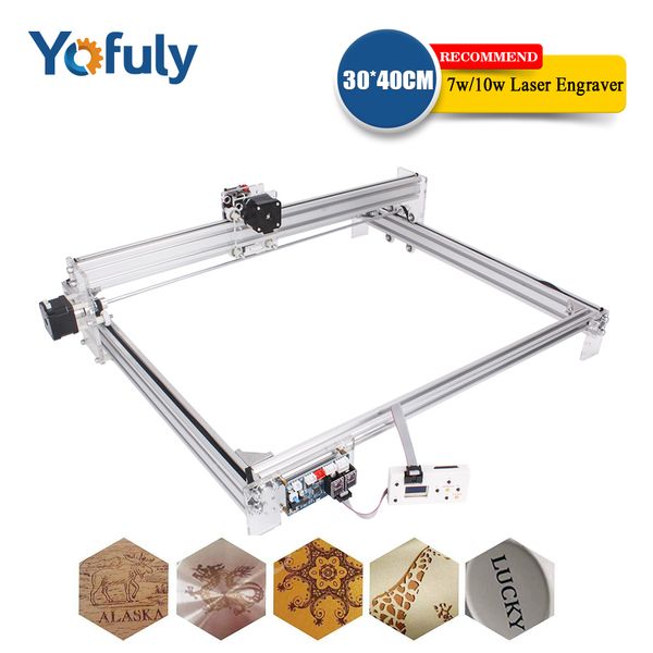 3040b 10w/7w deskprinter diy violet laser engraving machine cnc printer engraver working area 40x30cm + offline controller
3040b 10w/7w deskprinter diy violet laser engraving machine cnc printer engraver working area 40x30cm + offline controller