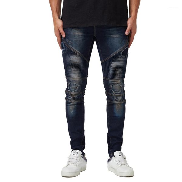 рваные джинсы slim fit байкер карандаш брюки весна осень мода брюки мужские драпированные дизайнер, Blue
рваные джинсы slim fit байкер карандаш брюки весна осень мода брюки мужские драпированные дизайнер, Blue
