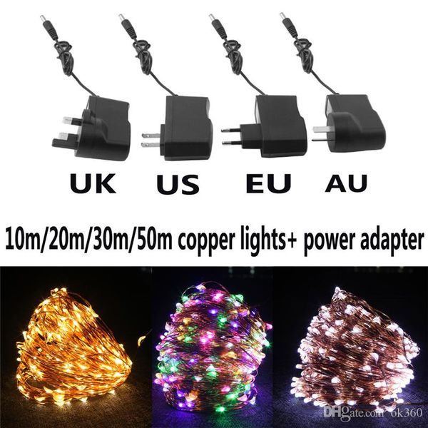 10m 20m 30m 50m copper wire led string light waterproof decorative fairy starry lights with power adapter (uk,us,eu,au plug
10m 20m 30m 50m copper wire led string light waterproof decorative fairy starry lights with power adapter (uk,us,eu,au plug
