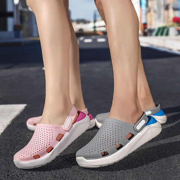 hollow shoes summer new men women korean jelly shoes outdoor non-slip beach water breathable flip flops mens casual, Black
hollow shoes summer new men women korean jelly shoes outdoor non-slip beach water breathable flip flops mens casual, Black