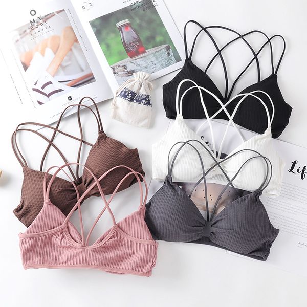 bras comfortable fashion push up for women wireless bralette female brassiere padded wire underwear lingerie, Red;black
bras comfortable fashion push up for women wireless bralette female brassiere padded wire underwear lingerie, Red;black