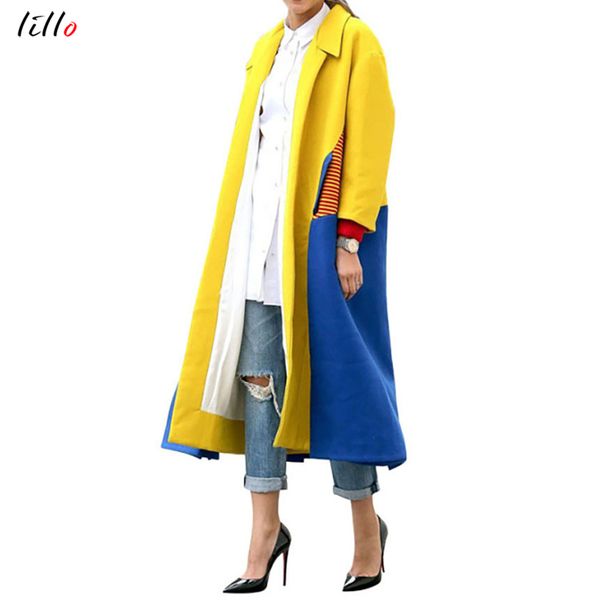 fashion lapel stitching coat 2019 autumn and winter new office lady temperament wild coat jacket plaid jacket casual elega, Black
fashion lapel stitching coat 2019 autumn and winter new office lady temperament wild coat jacket plaid jacket casual elega, Black