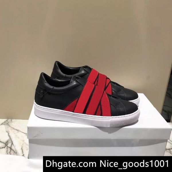 designer casual shoes 100% leather luxury men women elastic bands webbing sneakers soft cowhide white black lace-up flat shoes size 35-45 42
designer casual shoes 100% leather luxury men women elastic bands webbing sneakers soft cowhide white black lace-up flat shoes size 35-45 42
