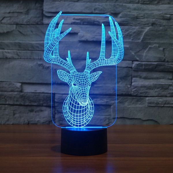 christmas series acrylic material colorful 3d night light creative electronic led night light deer shape night light
christmas series acrylic material colorful 3d night light creative electronic led night light deer shape night light