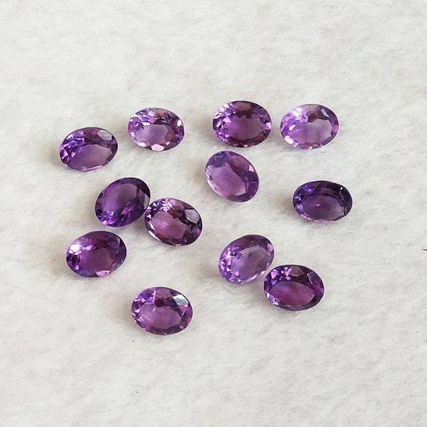 rainbamabom 1 pcs natural 6 * 8 mm oval cut amethyst loose gemstone birthstone diy stones decoration jewelry wholesale lots bulk, Black
rainbamabom 1 pcs natural 6 * 8 mm oval cut amethyst loose gemstone birthstone diy stones decoration jewelry wholesale lots bulk, Black